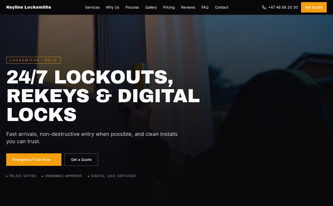 Locksmith website built by IndustrySites Pro